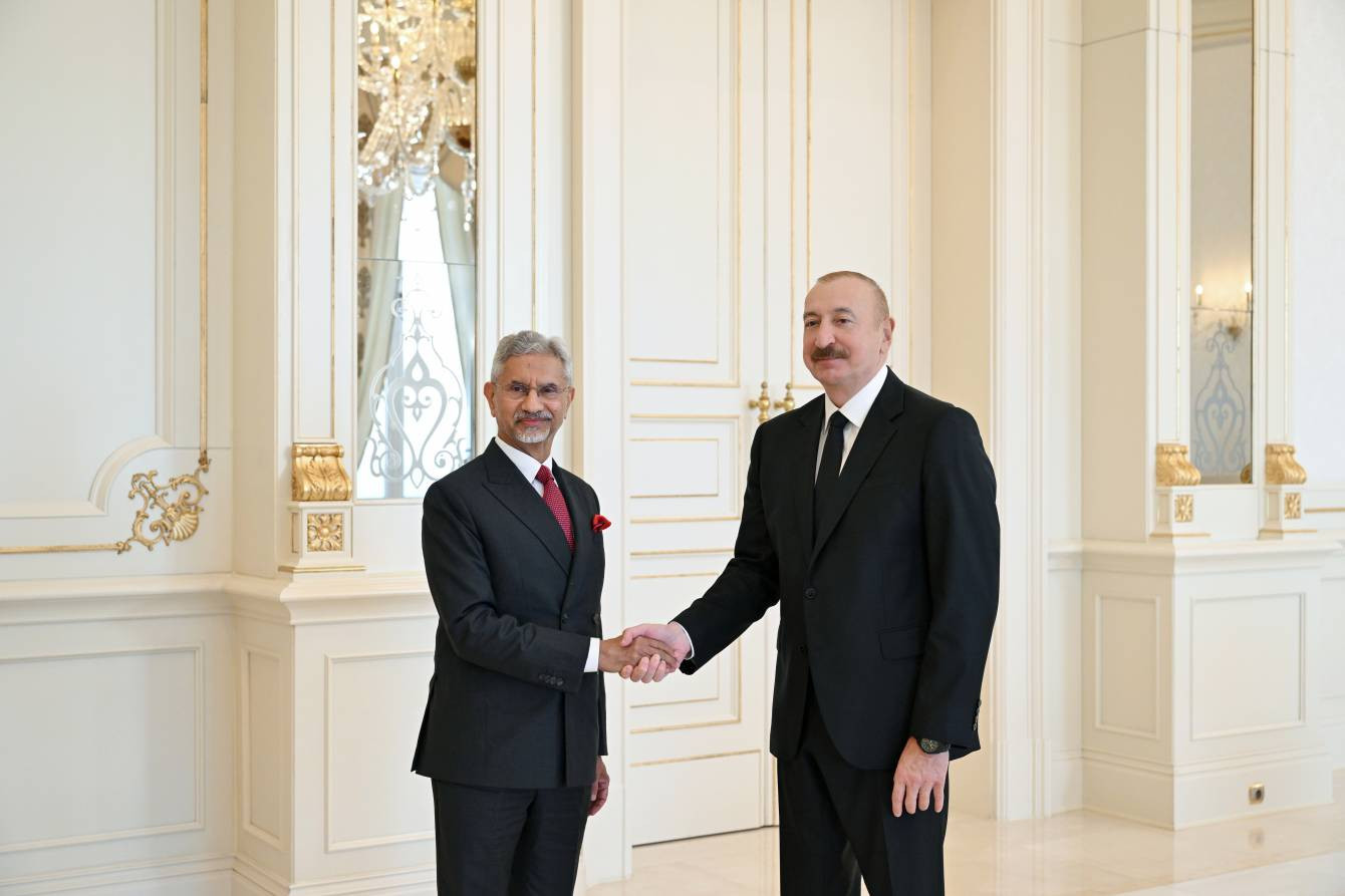 İlham Əliyev Hindistanın xarici işlər nazirini qəbul edib 6