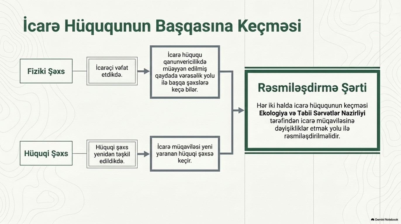 Meşə fondu torpaqlarının icarəyə verilməsi QAYDASI 6